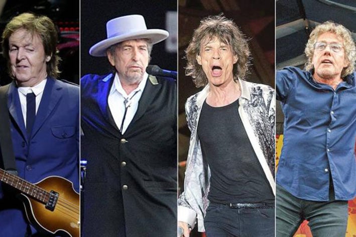 McCartney, Dylan, los Rolling y The Who, ¿en un festival?