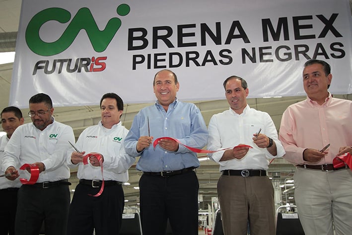 Llegan 1, 600 empleos  con empresa Brena Mex