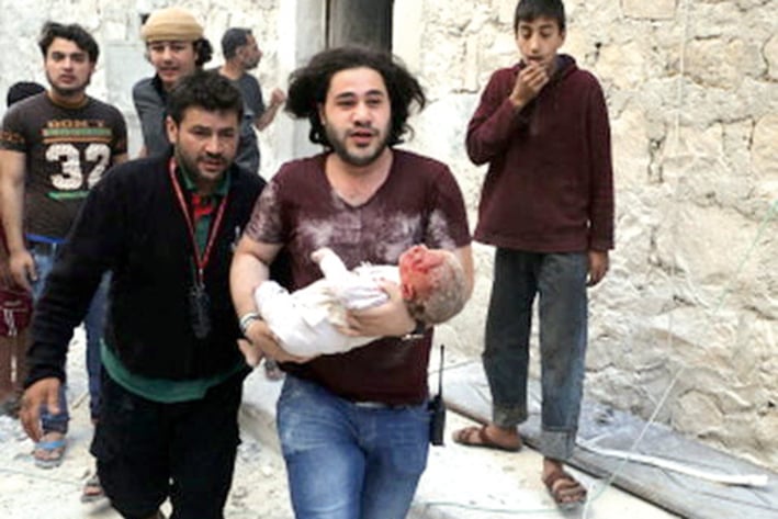 Bombardeos en Alepo  dejan decenas de muertos