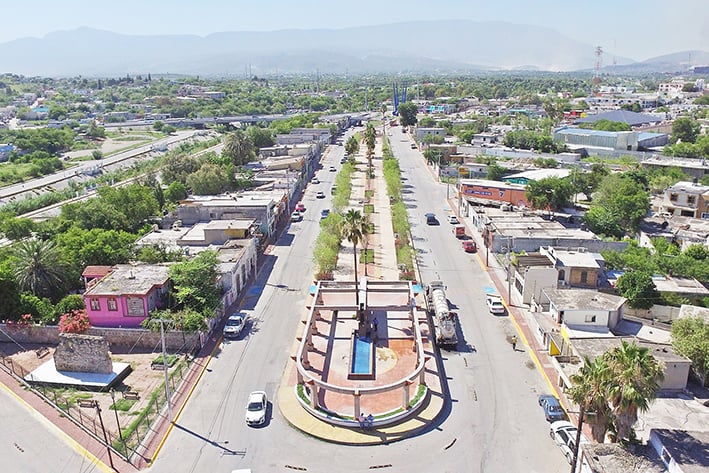 Avanzan trabajos en  La Alameda Juárez