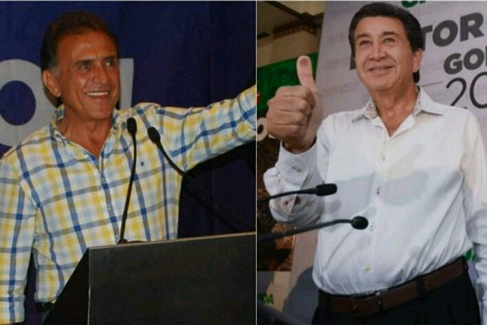 Los Yunes y Cuitláhuac se declaran ganadores en Veracruz