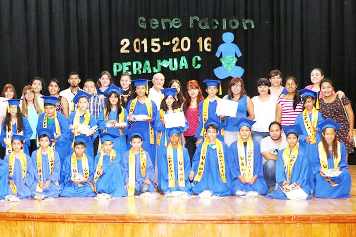 Se gradúan 145 niños del programa UA de C-PERAJ