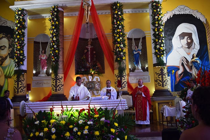 Festejan al Santo Patrono  de San Buenaventura