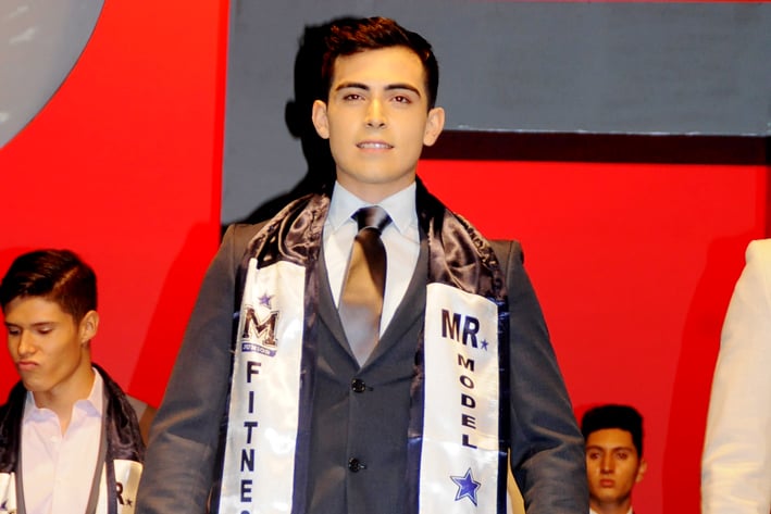 Alejandro Hernández, es suplente y Fitness en Mr. Model Junior Coahuila 2016
