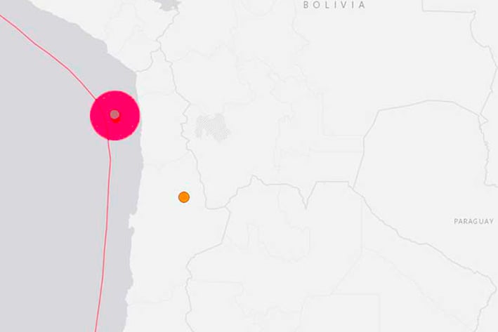 Sorprende a chilenos temblor