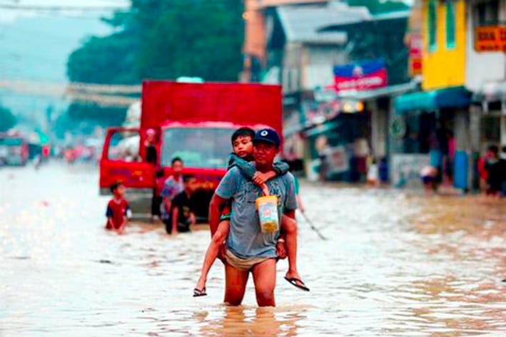 Dejan lluvias 5 muertos y más de 70 mil evacuados