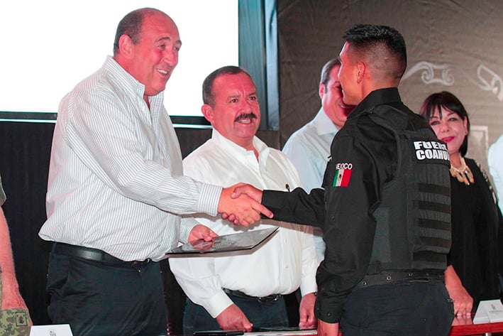 Se gradúan de 2012 a la fecha   1184 Policías en Coahuila