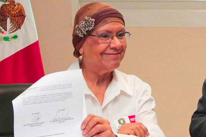 Fallece Felicitas Molina Duque la primera secretaria del Trabajo.