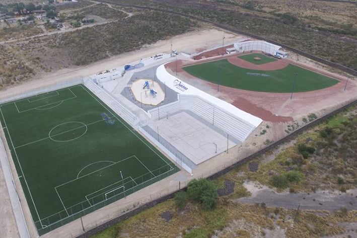Inauguran Unidad Deportiva