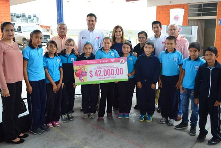 Fortalece DIF Coahuila a comedores de escuelas