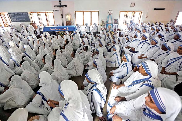 Celebran con modestias  a la Madre Teresa