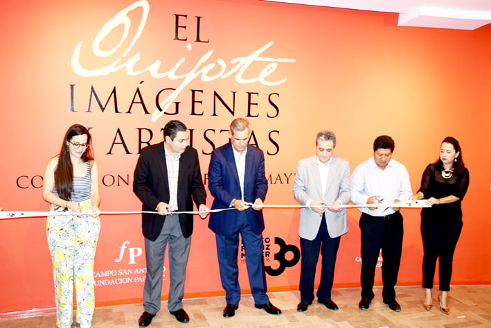 Inauguran exposición ‘El Quijote’