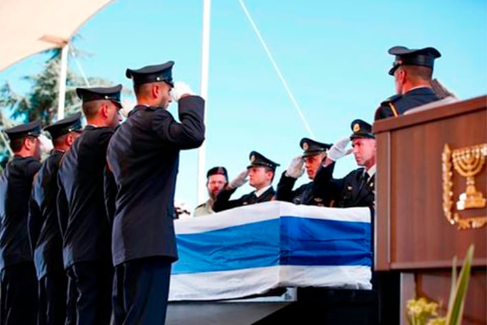 Realizan en Israel funeral de Estado de Shimon Peres