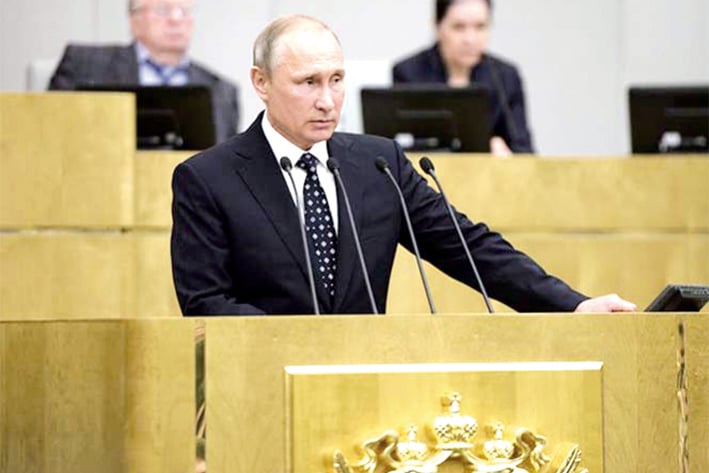 Acusa Rusia de alentar  una 'histeria anti-rusa'