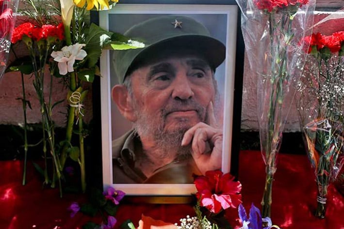 ‘Fidel Castro es un gigante, está a la altura de Mandela’