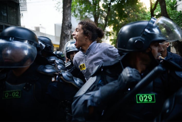 Protestan brasileños contra iniciativa
