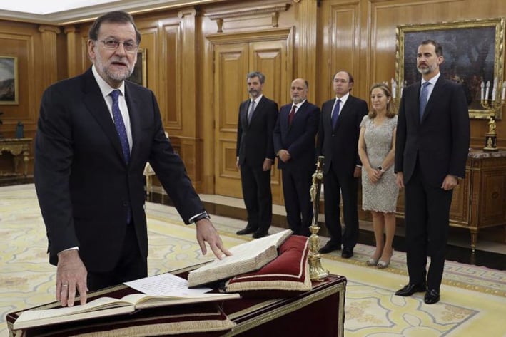 Es Rajoy Presidente  del Gobierno español