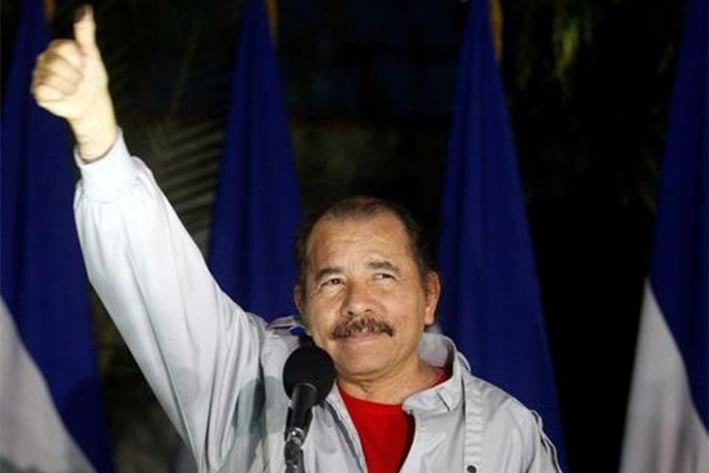 Confirman triunfo de Ortega en Nicaragua