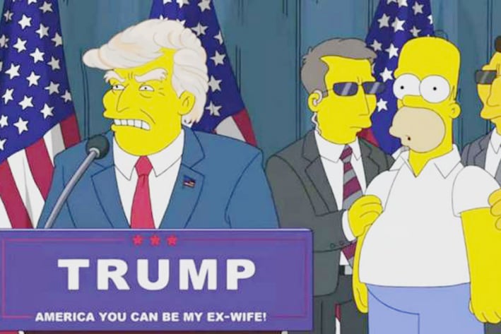 'Los Simpson' predijeron la victoria de Donald Trump