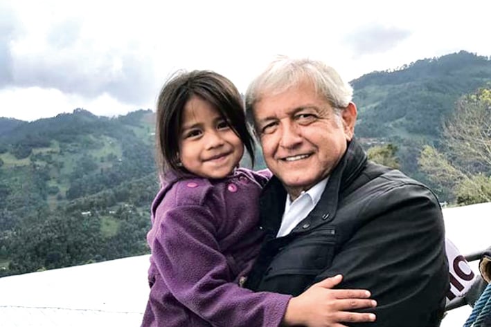 López Obrador inicia 2017 con visita al Estado de México