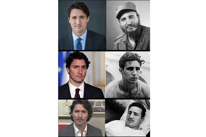 Teoría sugiere que Trudeau es hijo de Fidel Castro