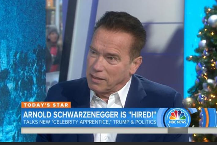 Arnold Schwarzenegger pide que dejen de 'lloriquear' por Donald Trump