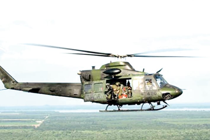 Desaparece helicóptero militar en Venezuela