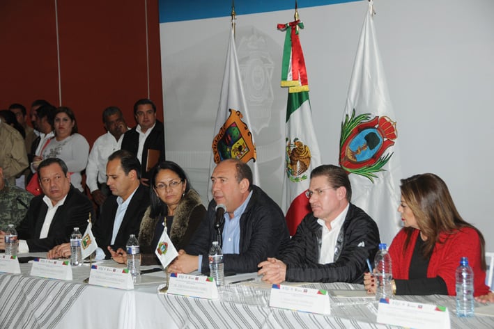 Instalan gobernadores mesa de Seguridad Coahuila-Durango