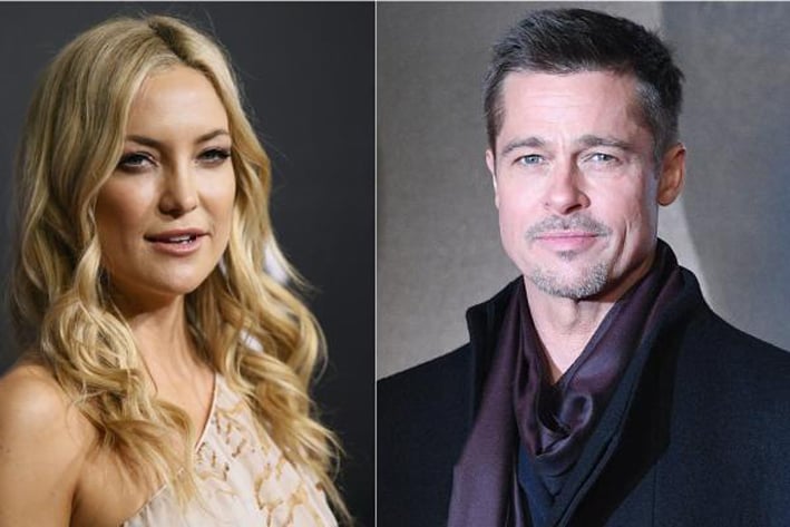 ¿Qué hay entre Brad Pitt y Kate Hudson?