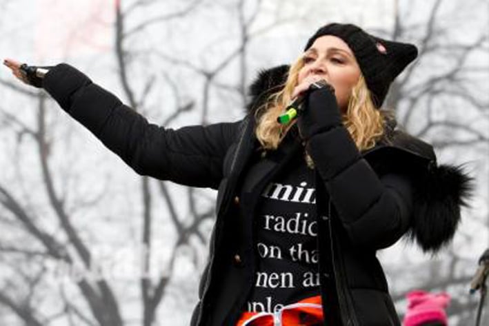 Político pide que Madonna sea arrestada por discurso