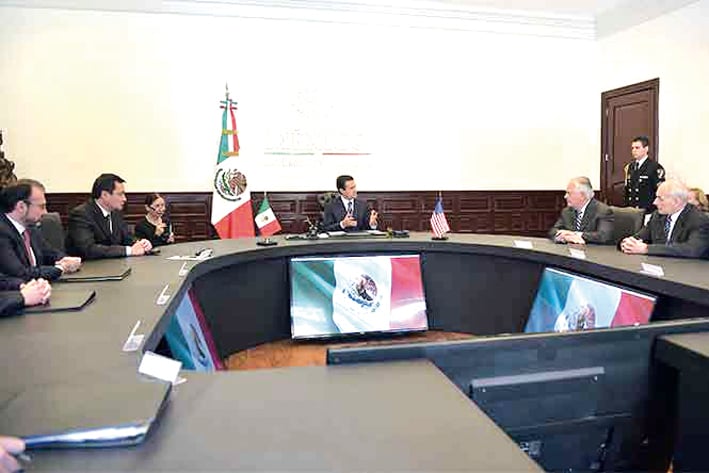 'México negociará de manera firme'