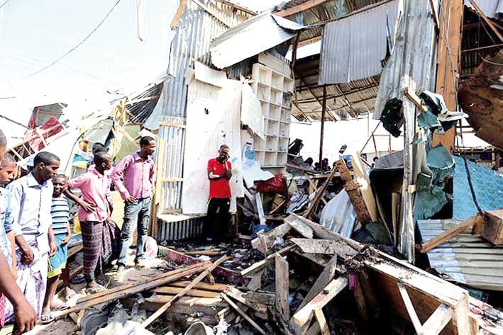 Atentado en Somalia deja al menos 35 muertos