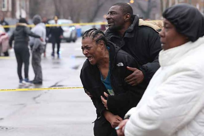 Deja 4 muertos tiroteo en Chicago
