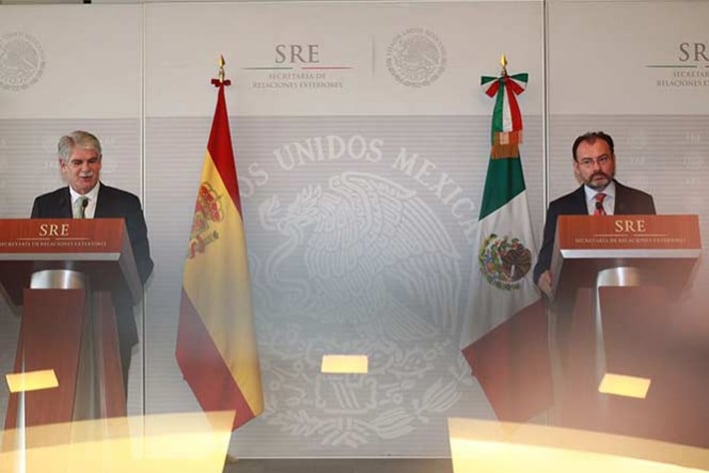 Queremos que crezca la relación entre México y España