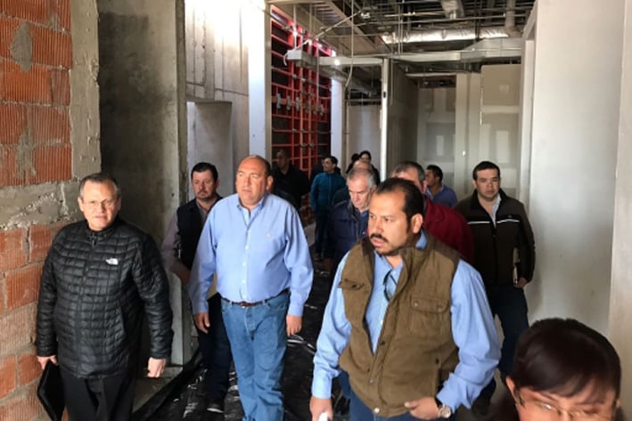 Avanza en infraestructura  hospitalaria Coahuila