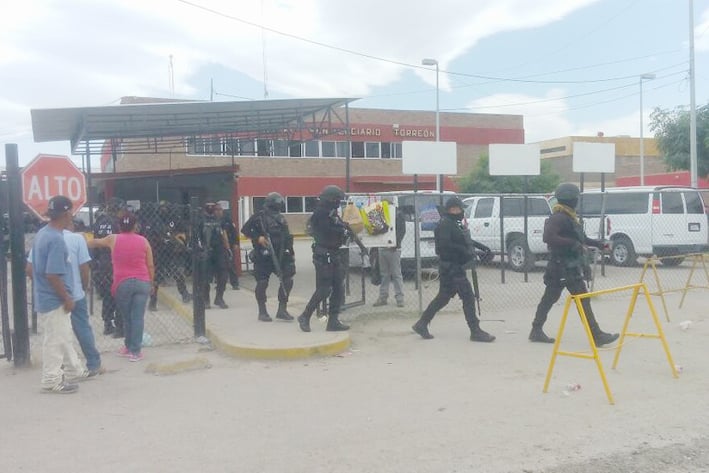 Pánico en Cereso de Torreón