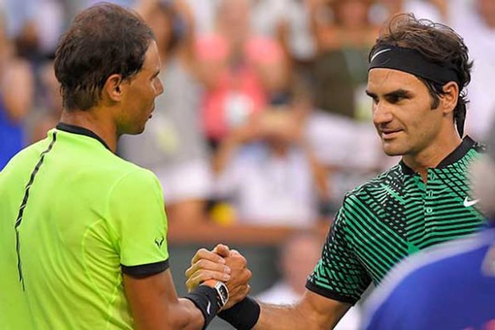 Roger Federer se impone a Rafael nadal