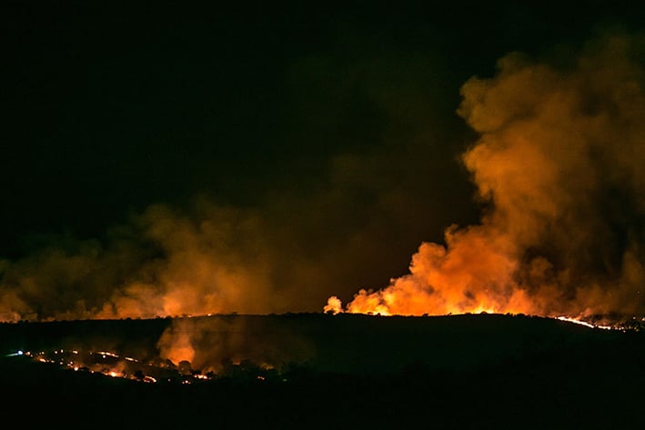Arrasa incendio forestal  el sur de Arizona