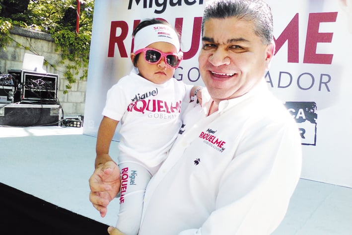 Se compromete Miguel Riquelme a garantizar el futuro de los niños