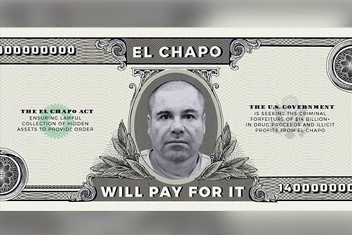 El Chapo financiaría  el muro fronterizo