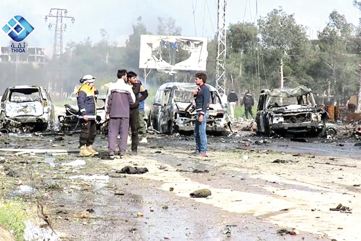 Reportan más de100 muertos por atentado