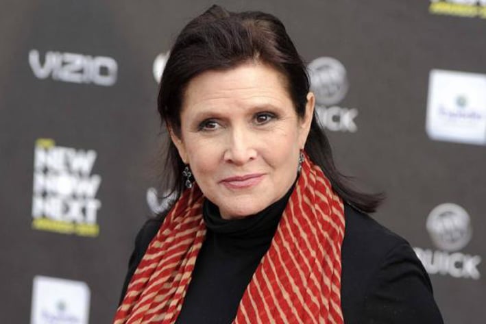 Carrie Fisher no estará en episodio IX de 'Star Wars': Lucasfilm