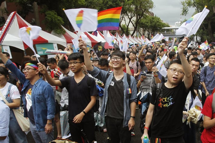 Aprueba Taiwán las uniones civiles gay