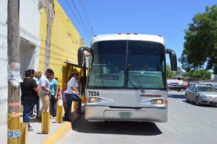 Vuelve a su ruta normal autobuses Coahuilenses