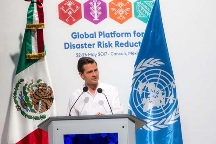Inaugurará Peña Nieto cumbre sobre desastres