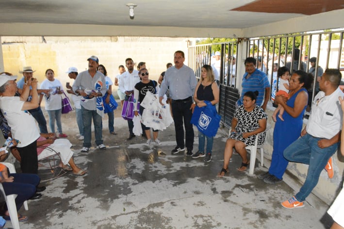 Vecinos de La Sierrita ofrecen su apoyo a Armando ‘El Güero’ Pruneda