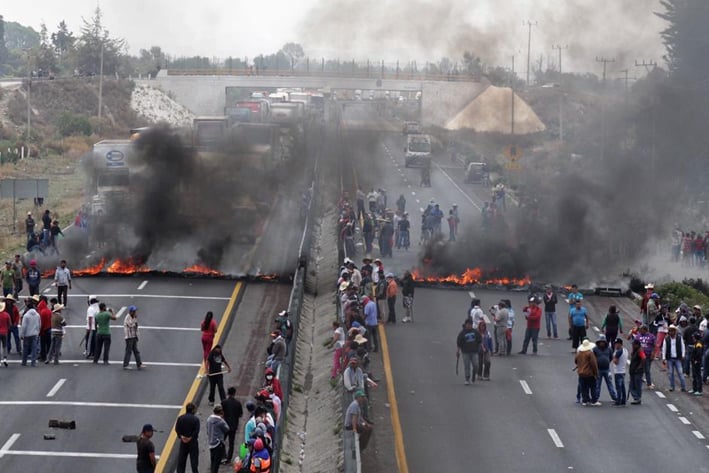 Suman 10 muertos por agresiones en Puebla