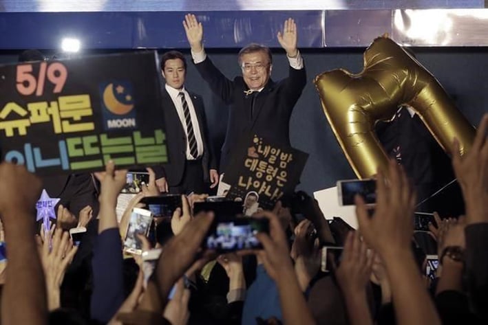 Presidencia surcoreana ganada por un liberal