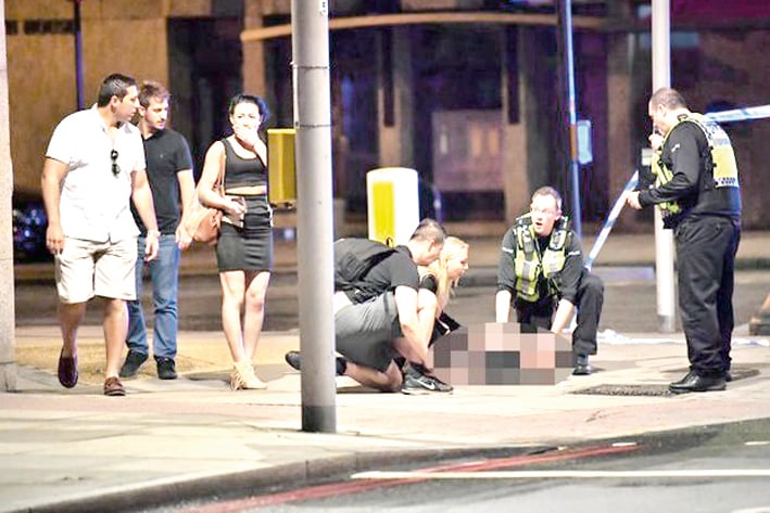 Declaran dos atentados terroristas en Londres