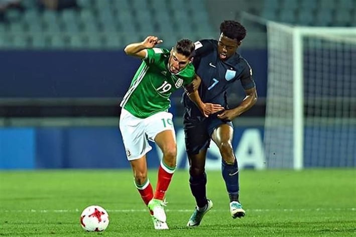 Inglaterra liquida a México en  Sub-20